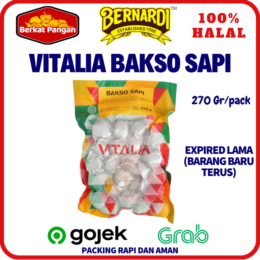 Jual Vitalia Bakso Sapi Gr Shopee Indonesia