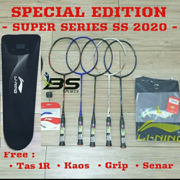 Jual RAKET BADMINTON LINING SUPER SERIES 2020 SS 2020 ORIGINAL 100