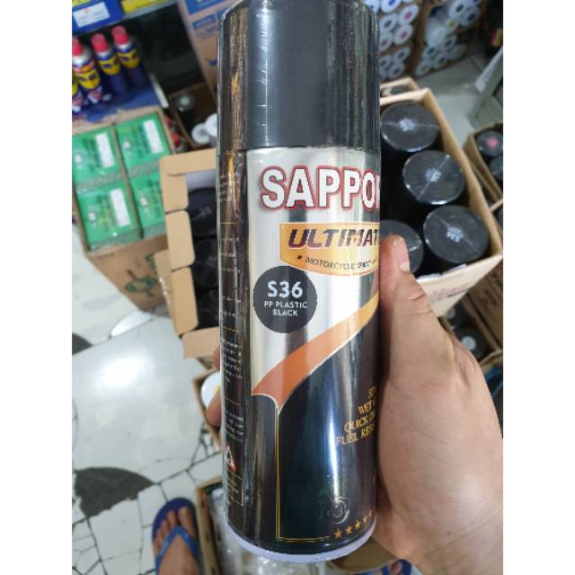 Jual S Pp Plastic Primer Black Hitam Sapporo Ultimate Ml Shopee