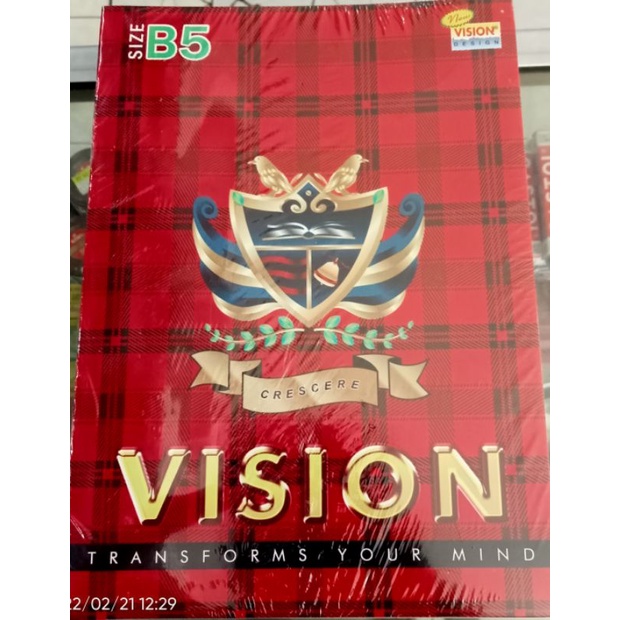 Jual Buku Tulis Vision Boxy Lembar Shopee Indonesia