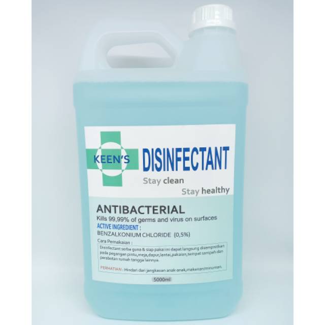 Jual DISINFECTANT 5 LITER DISINFEKTAN 5 LITER DISINFECTANT 5 L