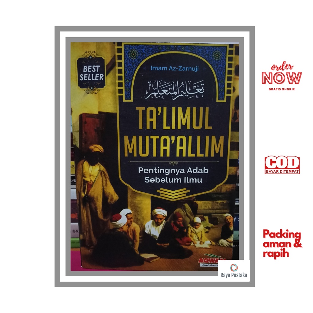 Jual Kitab Terjemahan Ta Limul Muta Allim Pentingnya Adab Sebelum Ilmu