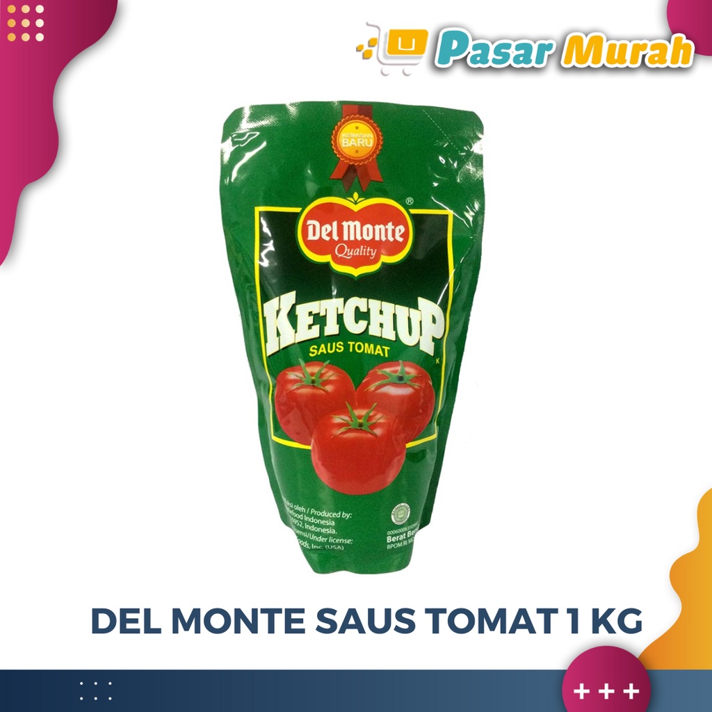 Jual Del Monte Ketchup Saus Tomat Kg Shopee Indonesia