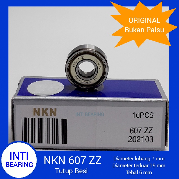 Jual Miniatur Ball Bearing Zz Nkn Asli Original Laher Bantalan