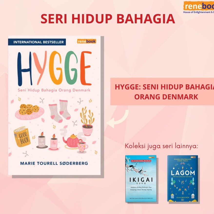 Jual Buku Bundling Buku Ikigai Buku Hygge Renebook Turos Shopee