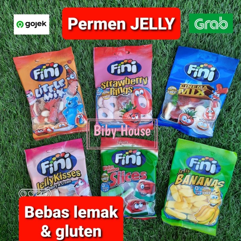 Jual PERMEN JELLY FINI FINI JELLY PERMEN JELI ENAK DAN HALAL 100 90