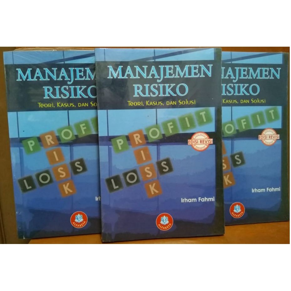 Jual Buku Manajemen Risiko Teori Kasus Dan Solusi Asli Shopee