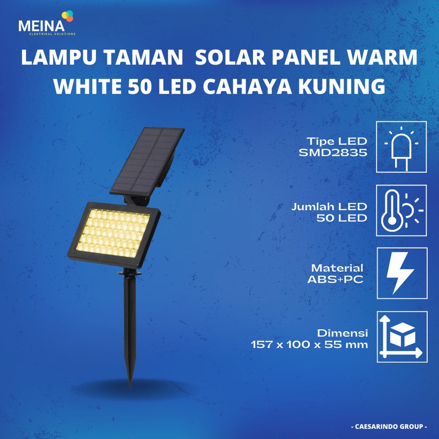 Jual LAMPU DINDING TENAGA SURYA CAHAYA KUNING LAMPU TANCAP TAMAN SOLAR