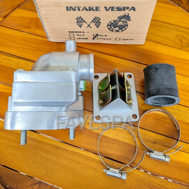 Jual Intake Manipol Model Susun Komplit Membran Rx King Vespa