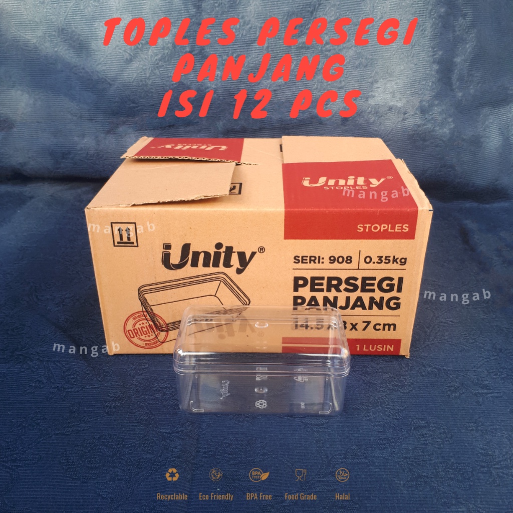 Jual Toples Kue Kering Premium Persegi Panjang Volume 350 Gram Isi 1