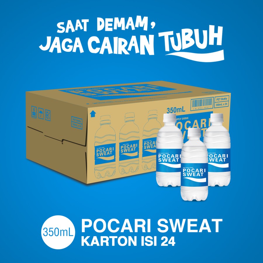 Jual POCARI SWEAT PET 350ml Shopee Indonesia