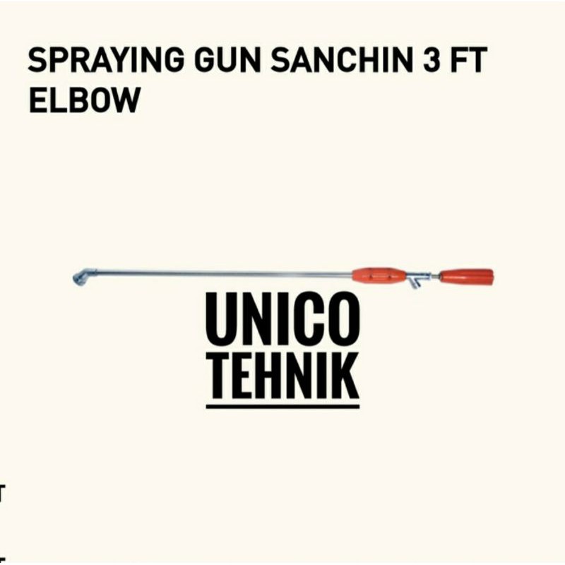 Jual Stick Elbow Gun Bengkok Sprayer Sanchin Cm Ft Stick Mesin