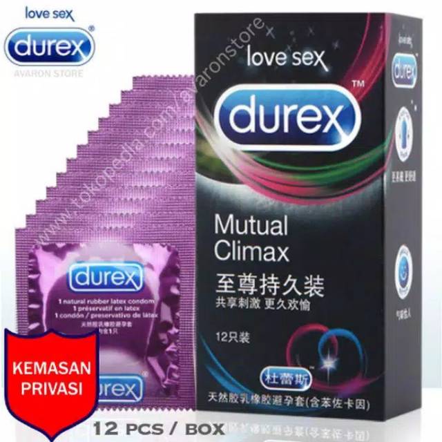 Jual Kondom Durex Mutual Climax Pcs Shopee Indonesia