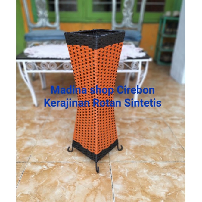 Jual TERMURAH TEMPAT PAYUNG ROTAN SINTETIS UNIK T P Shopee