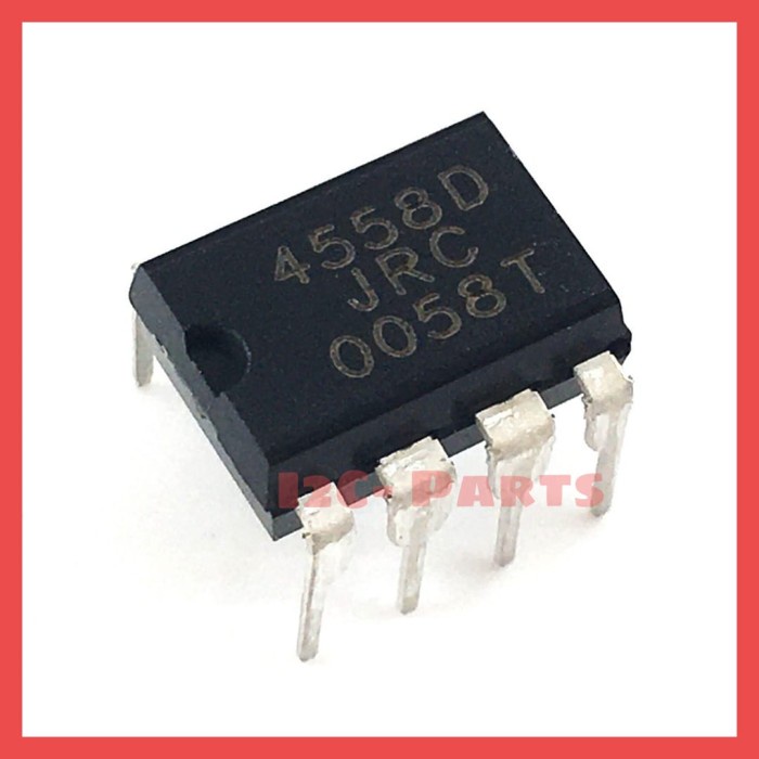 Jual JRC4558 4558DDIP 8 DUAL OPERATIONAL AMPLIFIER IC RC4558 4558