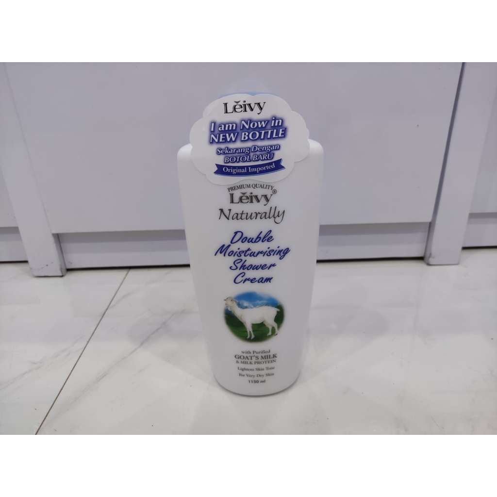 Jual Leivy Naturally Double Moisturising Shower Cream Ml Shopee