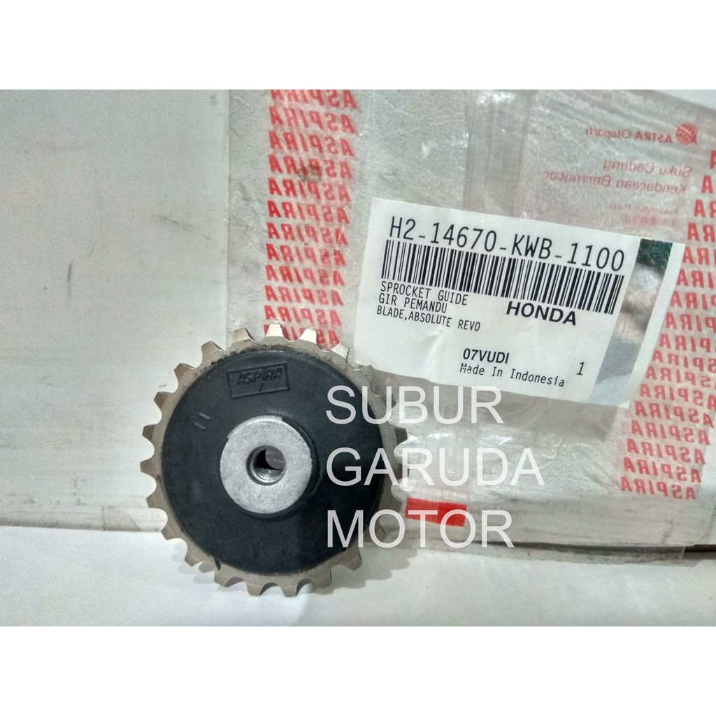 Jual GIGI POMPA OLI REVO ABSOLUTE BLADE TIPE KWB MERK ASPIRA KUALITAS