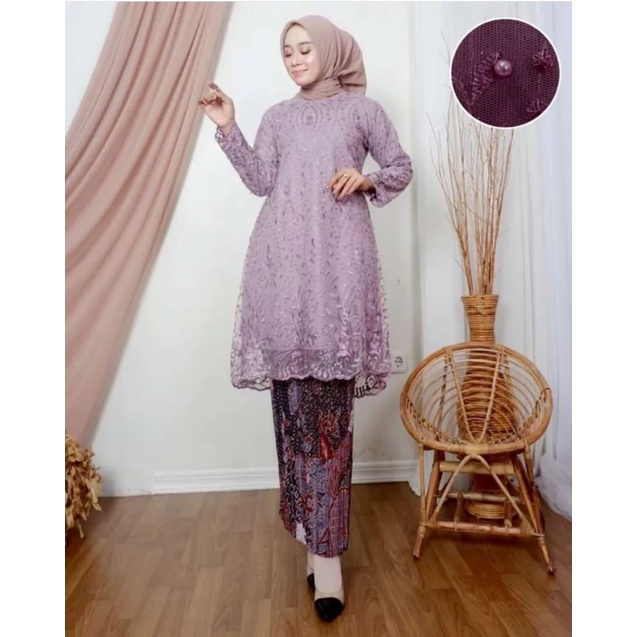 Jual Iroihmode Set Tunik Padang Setelan Kebaya Modern Kebaya