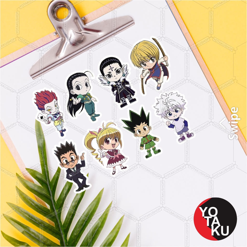 Jual Stiker Sticker Anime Hunter X Hunter Sa Yotakushop Shopee