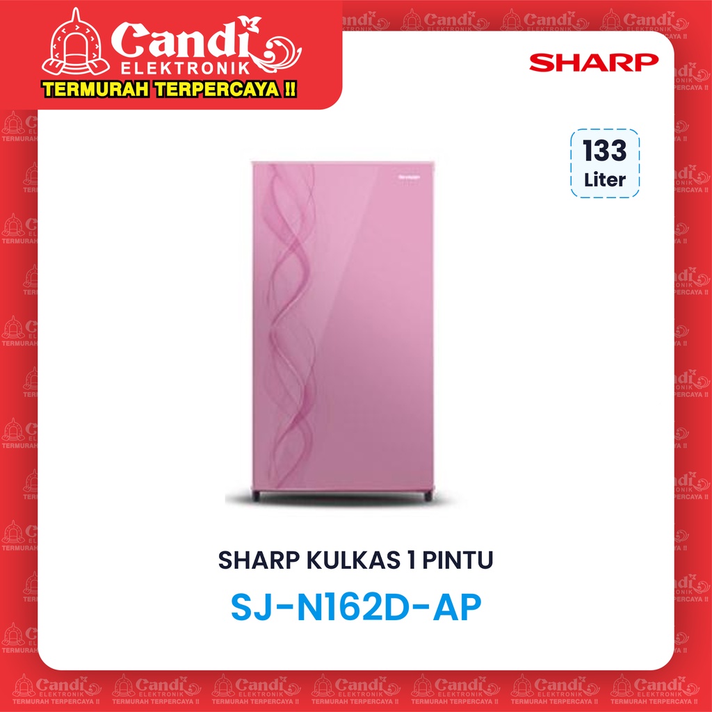 Jual Sharp Kulkas Pintu Sj N D Ap Liter Shopee Indonesia