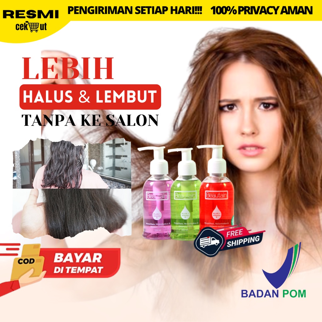 Jual SERUM PENEBAL RAMBUT PENCEGAH RONTOK VITAMIN RAMBUT BEUTAIN SERUM