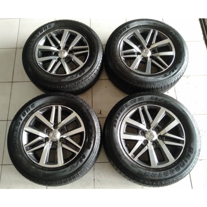 Jual Velg Mobil Variasi Pelek Second Original Toyota Fortuner Vrz Ring