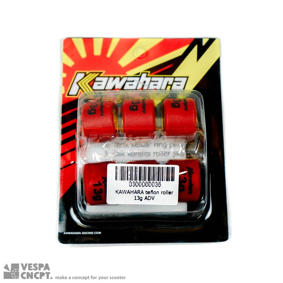 Jual Roller Kawahara Racing 13 Gram Vespa Lx Lxv S 125cc Shopee Indonesia