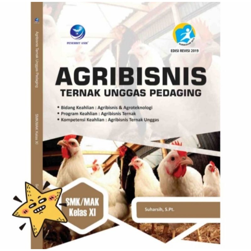 Jual Buku Agribisnis Ternak Unggas Pedaging Untuk Smk Xi Bidang