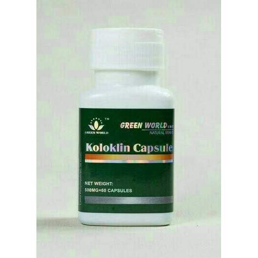 Jual Jual Koloklin Capsule Green World Obat Sembelit Wasir Detox Murah