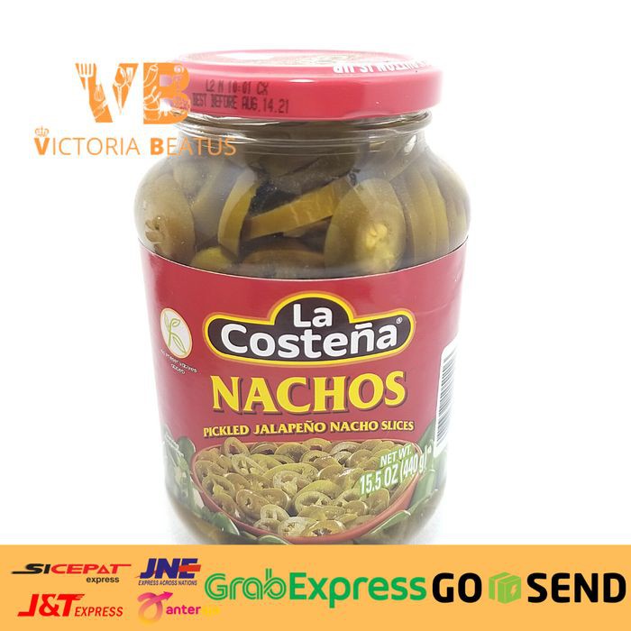 Jual LA COSTENA NACHOS PICKLED JALAPENO NACHO SLICES 440G Shopee