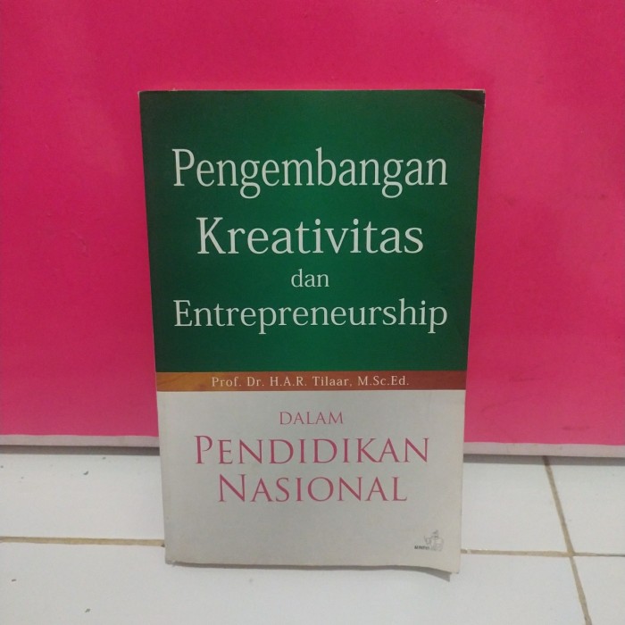 Jual Murmr Buku Pengembangan Kreativitas Dan Entrepreneurship