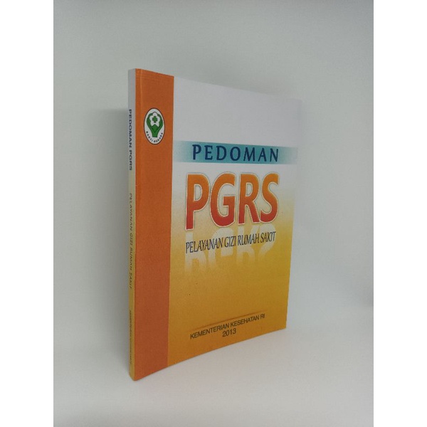 Jual ORIGINAL PROMO Pedoman PGRS Pelayanan Gizi Rumah Sakit Shopee