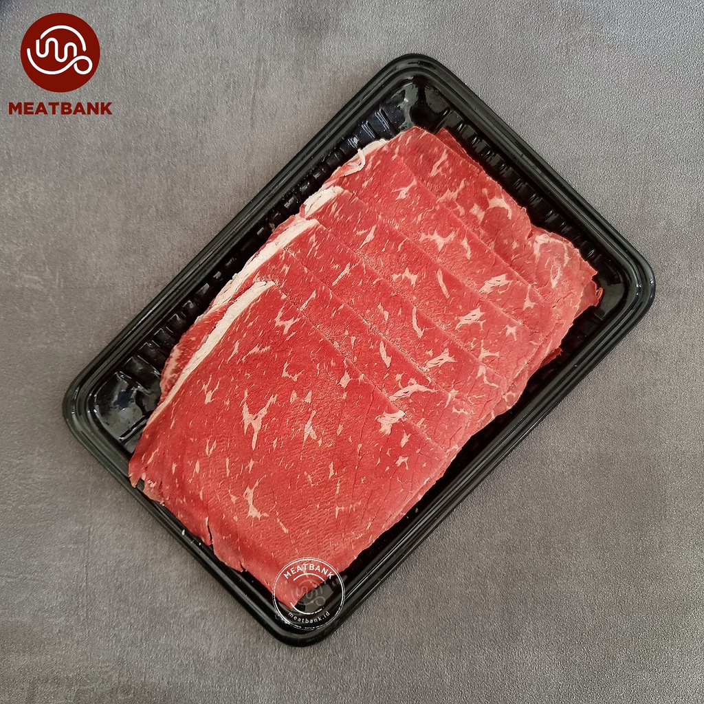 Jual MEATBANK WAGYU SLICE MB7 SHABU TEPPANYAKI Topside Sukiyaki Low