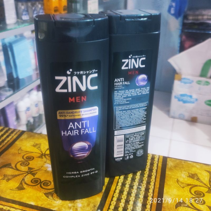 Jual Shampoo Anti Ketombe Zinc Men Anti Hair Fall Ml Anti Dandruff