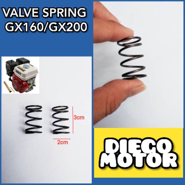 Jual Valve Spring Per Klep In Ex Mesin Penggerak Tipe GX160 GX200