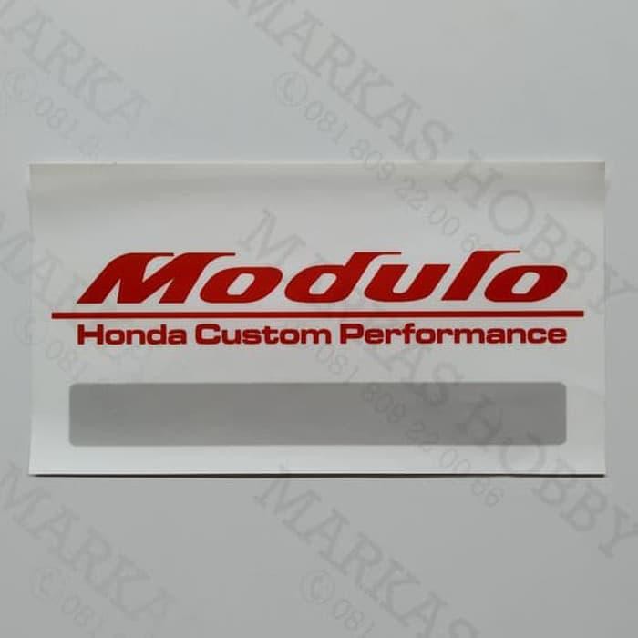 Jual Stiker Sticker Honda Modulo Barcode Tempel Dalam Shopee Indonesia