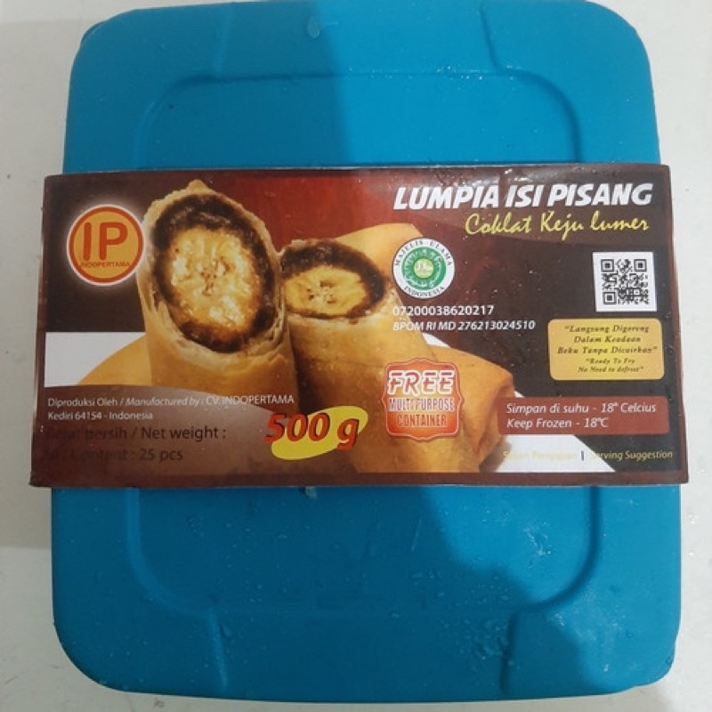 Jual IP Lumpia Isi Pisang Keju Coklat Lumer Pisang Coklat Indopertama