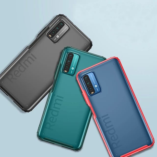 Jual XIAOMI REDMI 9T SOFT CASE FROSTED PREMIUM TRITONE SERIES ORIGINAL