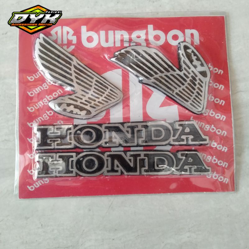 Jual Emblem Logo Tangki Honda Cb 100 Cb125 CB Glatik S90z Shopee