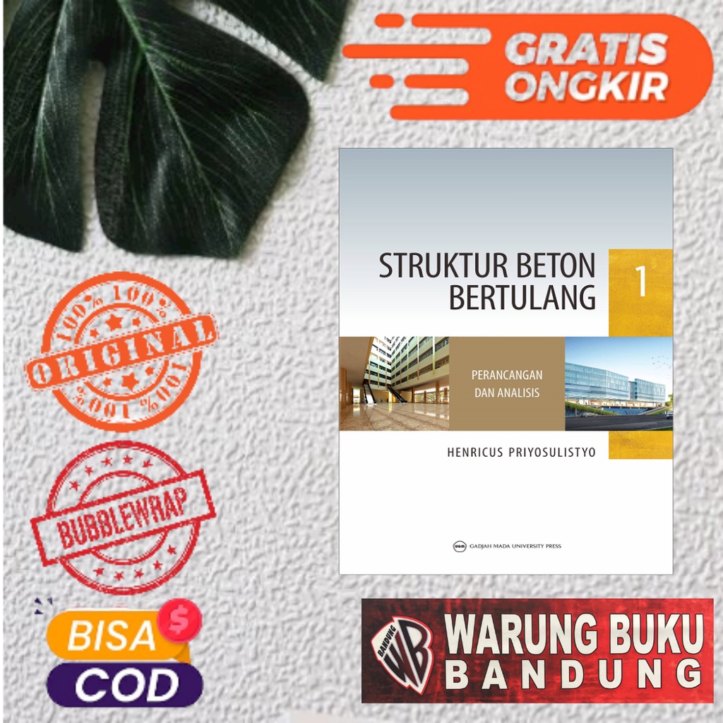 Jual Buku Perancangan Dan Analisis Struktur Beton Bertulang Henricus Priyosulistyo Shopee