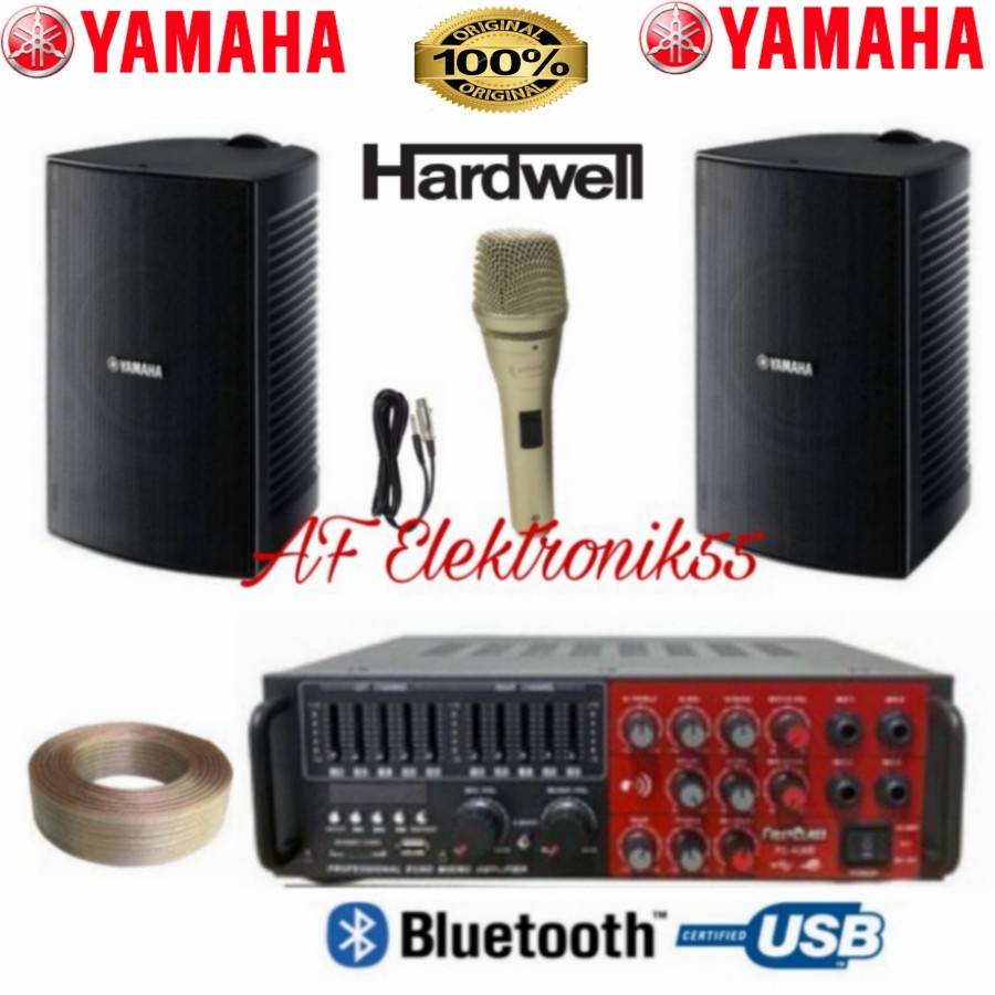 Jual Paket Sound System Yamaha Cafe Atau Restoran 2 Unit Speaker