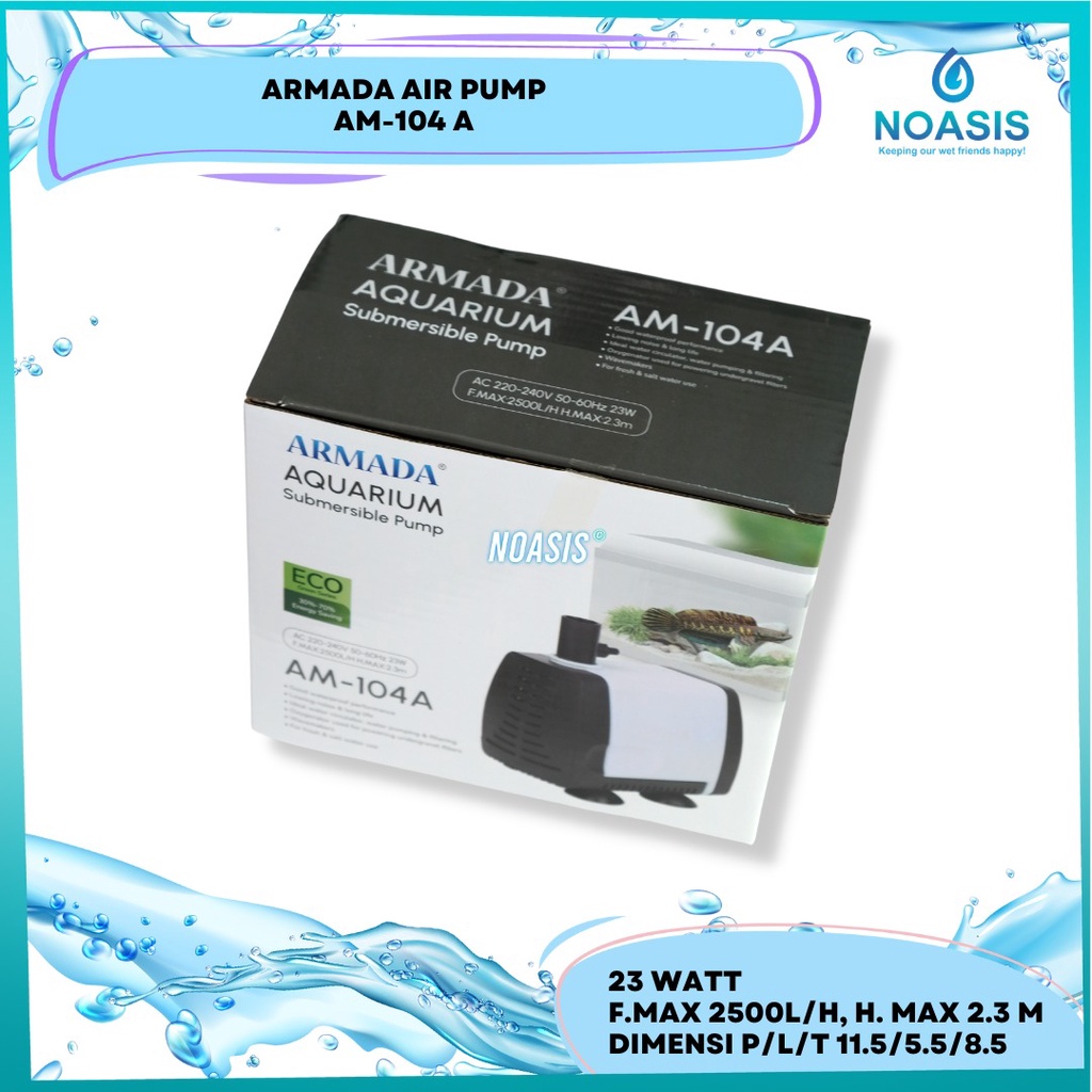 Jual Pompa Aquarium Celup Water Pump Armada Am A Am A Low Watt