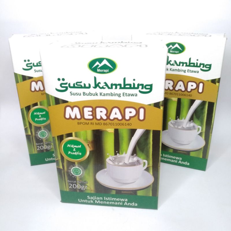 Jual Merapi Susu Bubuk Kambing Etawa Merapi G Shopee Indonesia