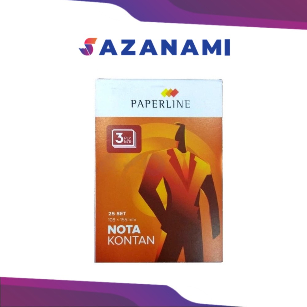 Jual NOTA KONTAN 3 PLY PAPERLINE BUKU NOTA KONTAN KECIL 3 PLY BUKU BON