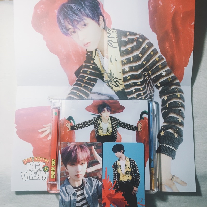 Jual Album Jewel Case Hot Sauce Nct Dream Jisung Set Shopee Indonesia