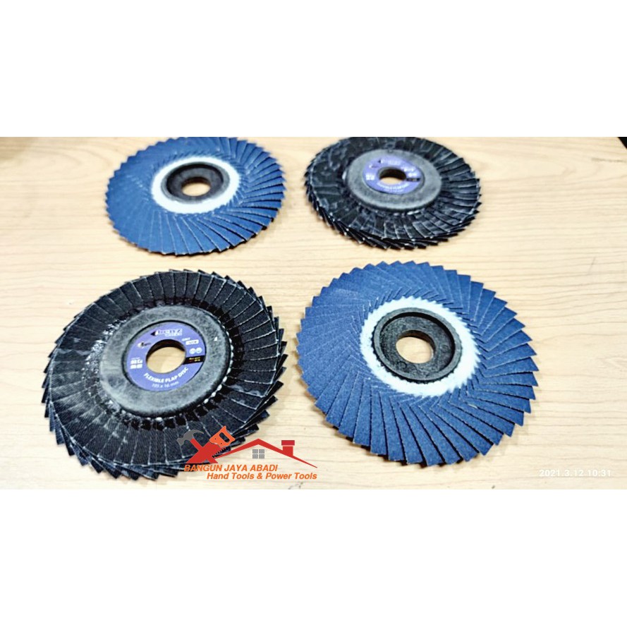 Jual Flap Disc 4 Inch Amplas Susun Gerinda Grit A320 Amplas Tumpuk