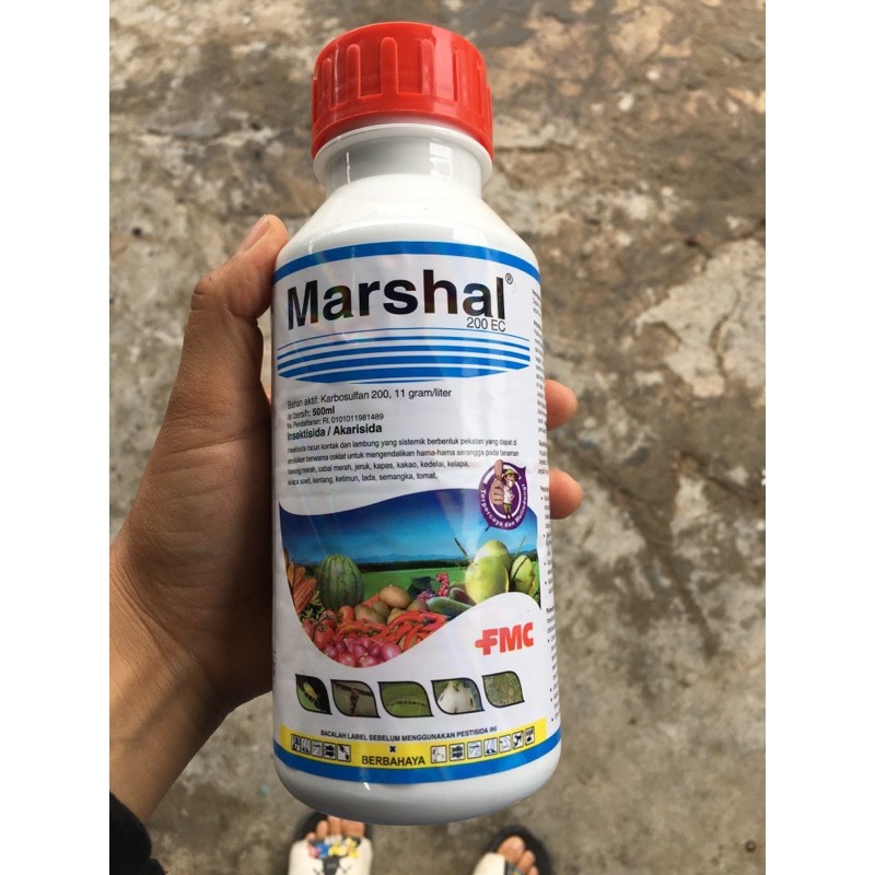 Jual Insektisida Marshal 200 Ec Ukuran 500 Ml Shopee Indonesia