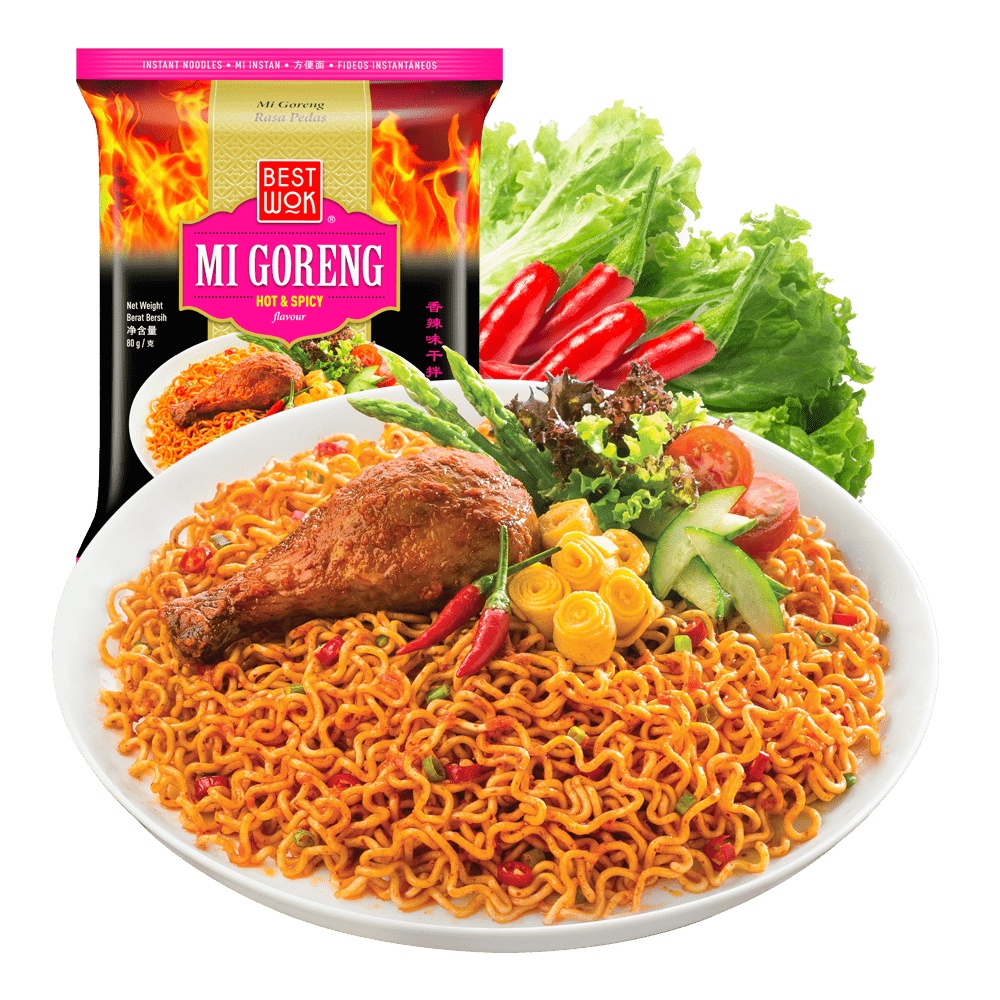 Jual Mie Best Wok Mie Goreng Viral Spicy Original Blackpaper