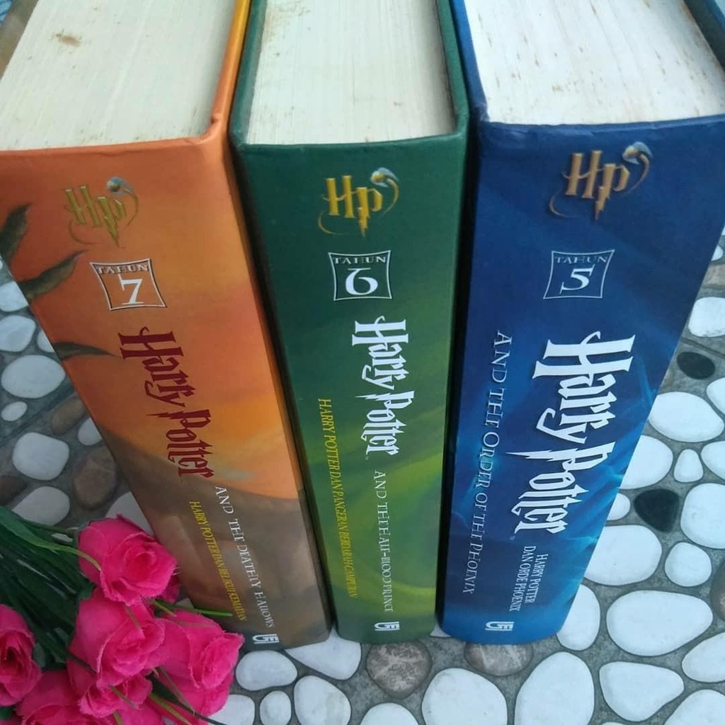 Jual Best Seller Paket Novel Harry Potter Jilid Jk Rowling