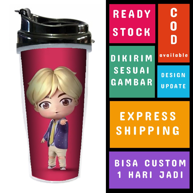 Jual Tumbler Kpop Bts Merchandise Botol Minum Kpop Kado Ultah Bts